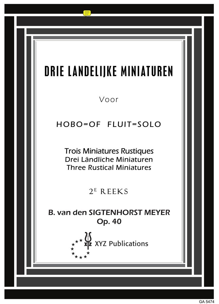 3 Landelijke Miniaturen 2e Reeks,Vol.2